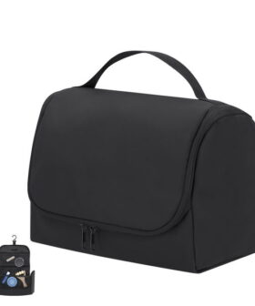 Neceser fabricado en PU para guardar los objetos de higiene personal