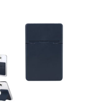 Tarjetero con soporte multifuncional que permite diversas posiciones