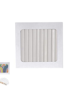 Cajas de12 lápices de madera acabado blanco